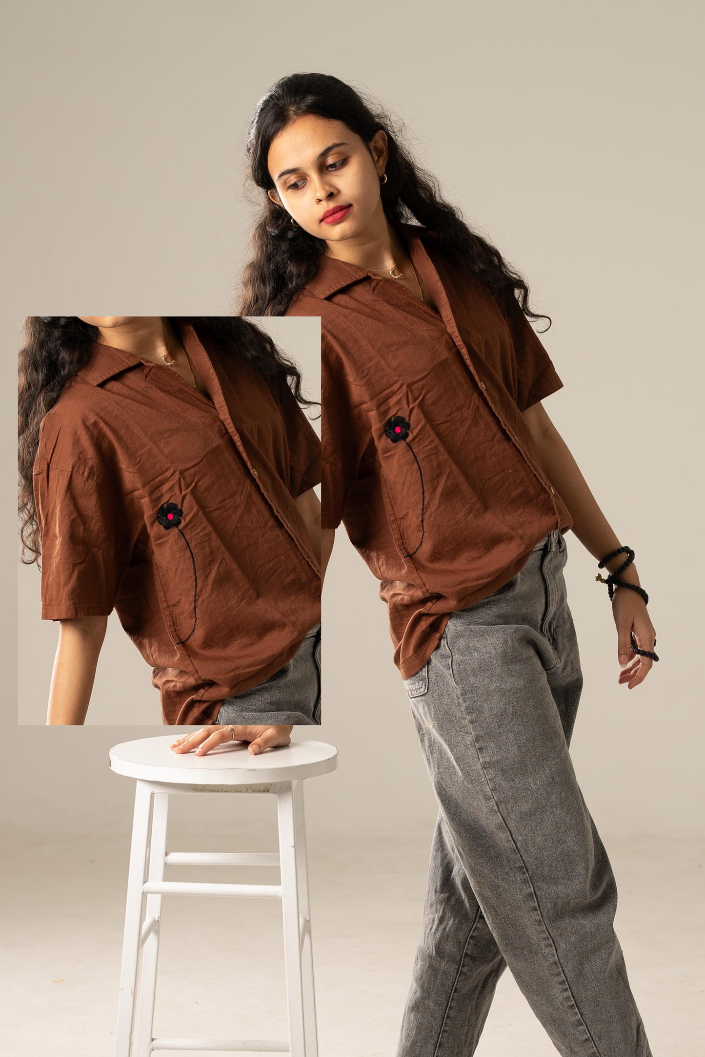 Unisex Relaxed Fit Cotton Shirt