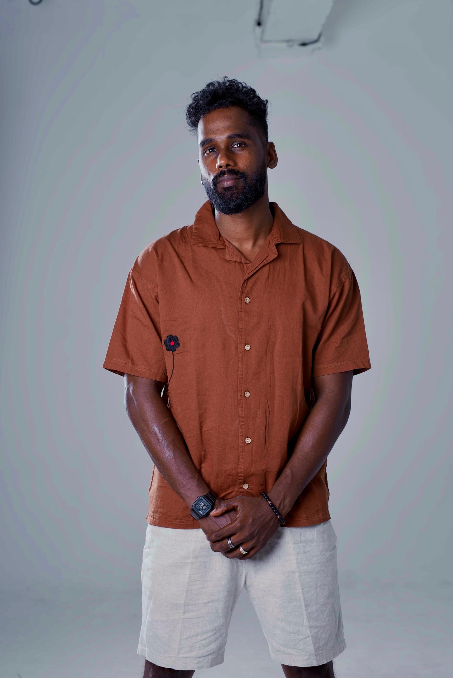 Unisex Relaxed Fit Cotton Shirt