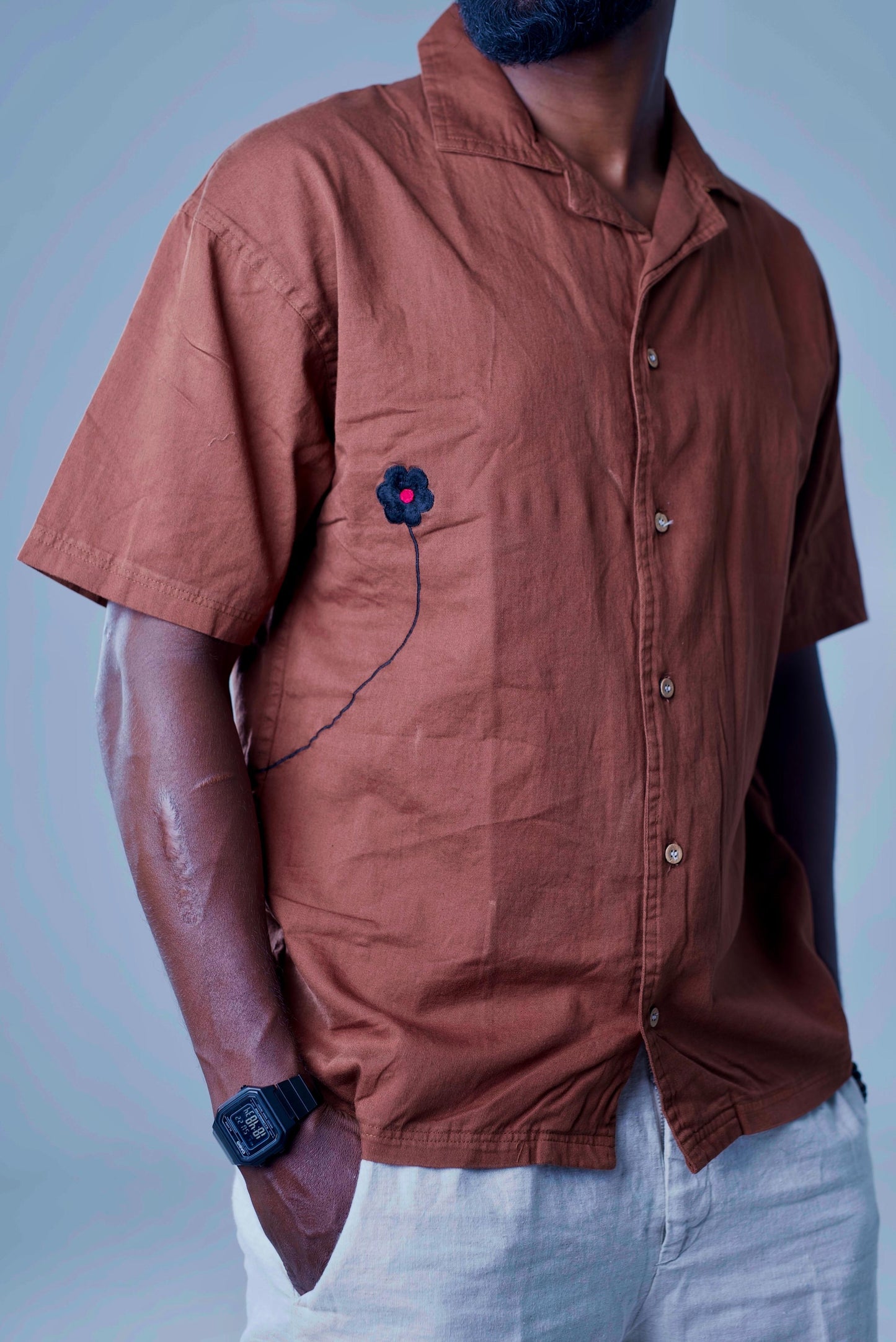 Unisex Relaxed Fit Cotton Shirt
