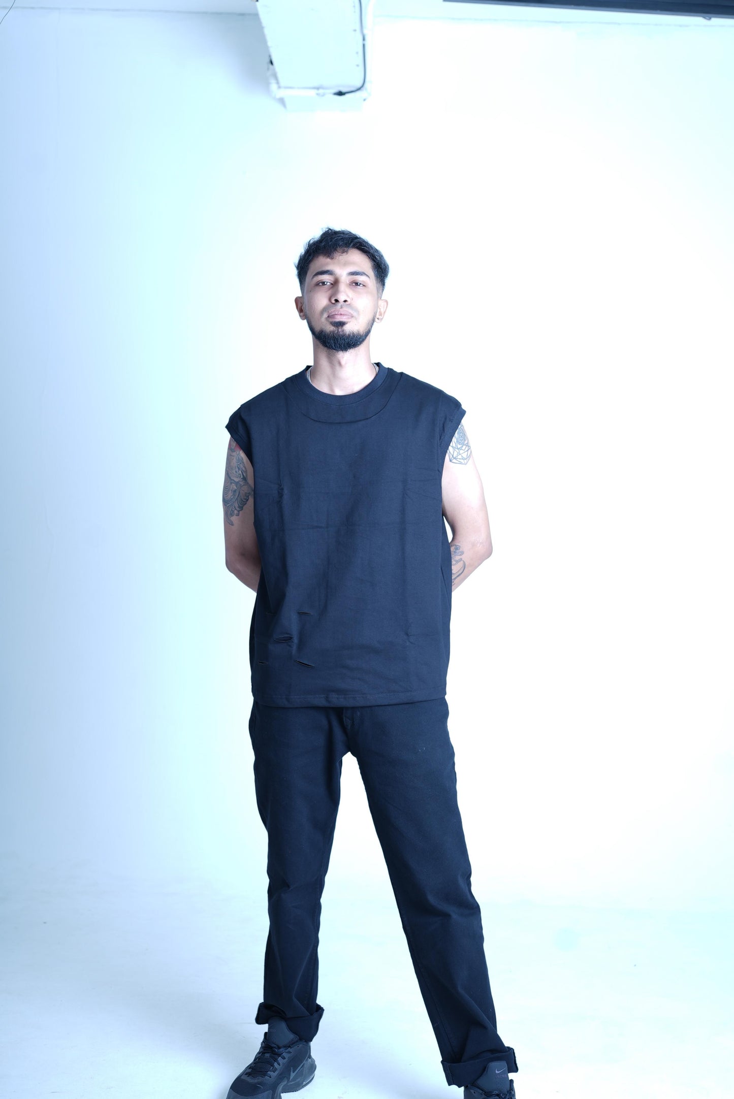 Sleeveless Slim Fit T-Shirt